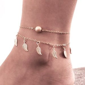 🔸2 for $15🔸Silver Tone Anklet Bracelet